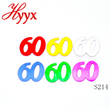 HYYX China Suppliers New Style 60th birthday party decorations